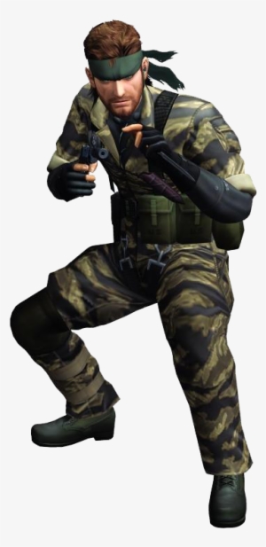 Naked Snake - Snake Metal Gear Png #1557675