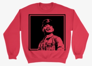 New Hip Hop Graphic Crewneck Featuring Chance The Rapper - Basset Hound Ugly Christmas Sweater. Unisex Sweatshirt. #1558502