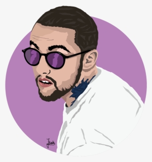 Malcolm James Mccormick , Best Known By His Stage Name - Mac Miller Face Illustration #1558973 Malcolm James Mccormick , Best Known By His Stage Name - Mac Miller Face Illustration #1558973