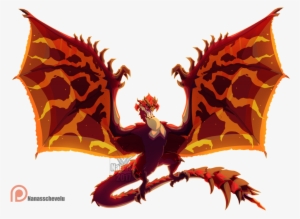 Dreadking Rathalos By Nanasschevelu On Deviantart Red - Monster Hunter Dreadking Rathalos #1559198
