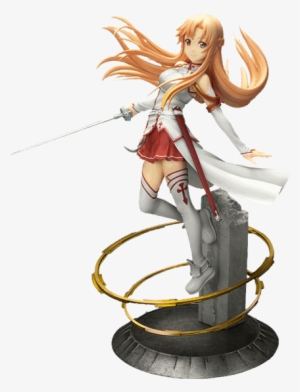 Sword Art Online - Asuna Figure Png #1560623