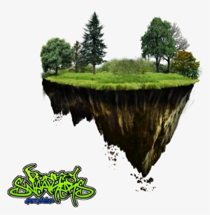 Floating Island Png - Portable Network Graphics #1561236