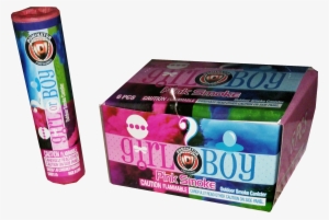 Is It A Boy Or Girl Pink Smoke 6 Pack - Pink Bombs For Gender Reveal #1561578