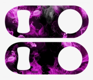 More Views - Blue - Pretty Smoke Graffiti Mini Bottle Opener #1561812