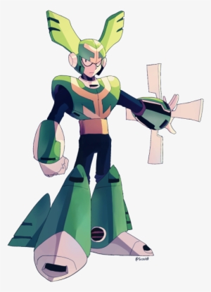 I'm Sorry I Have An Art Block But I Wanted To Do - Megaman Megamix Tornado Man #1561866