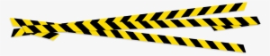 Yellow Caution Tape Png - Yellow Black Tape Png #1562005