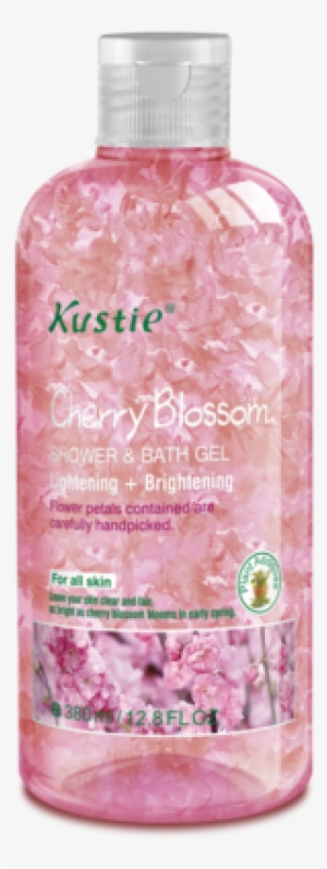 Kustie Cherry Blossom Shower & Bath Gel - Cherry Blossom On Body #1562539