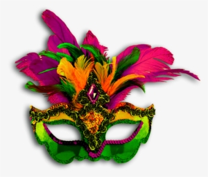 Our Categories - Venetian Feather Mardi Gras Mask #1562764