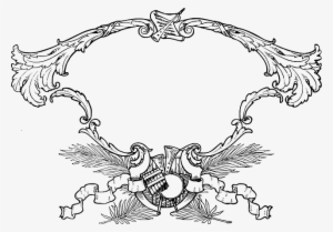 Frame, Certificate, Border, Ribbon - Schubert's Serenade By D. Krug #1563380