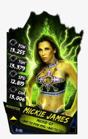 Mickiejames S4 17 Monster - Wwe Supercard Monster Cards #1563509