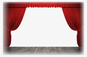Curtain Png Transparent Images - Stage Clipart Transparent Background #1563861