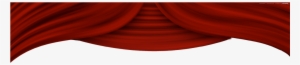 Red Curtain Valance - Red Curitain Png #1564041