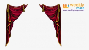 Stage Curtains Png Download - Transparent Curtains Clipart Png #1564400