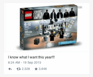 Ice Cube, Lego, And Straight Outta - Lego Compton #1564406