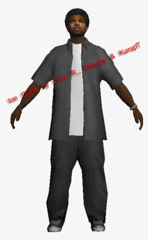 Ice Cube Mod - Gta San Skin Ice Cube #1564482