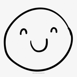 Happy Face Coloring Pages - Carita Feliz Dibujo Png #1564967