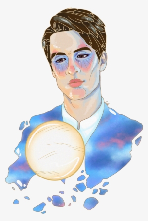 When The Moon Fell In Love With The Sun ☁️ - Panic At The Disco Draws #1565628