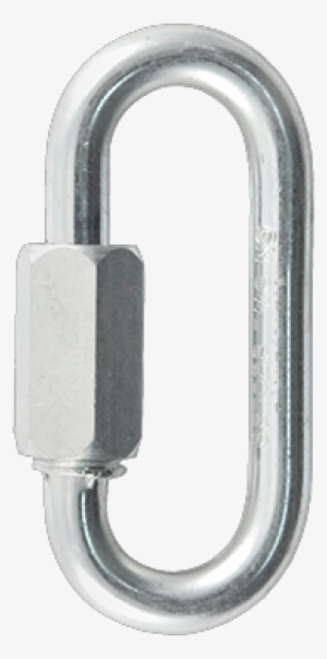 Clip Black And White Stock Chain Clip Quick Link - Curt 82611 1/4 In Threaded Link 880lb Capacity Packaged #1565887