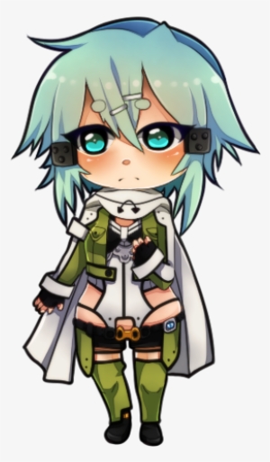 Clip Free Download Sinon Sao Speed Paint By Wosda On - Sword Art Online 2 Chibi #1566105