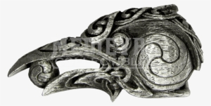 Dryad Design Pewter Celtic Knot Raven Belt Buckle #1566169