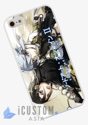 Sao Sword Art Online Ggo Kirito Sinon Iphone 5 5s Case #1566491