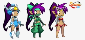 Furthermore, The Game's Costume Pack, Which Comes With - Shantae Half Genie Hero Art #1566518