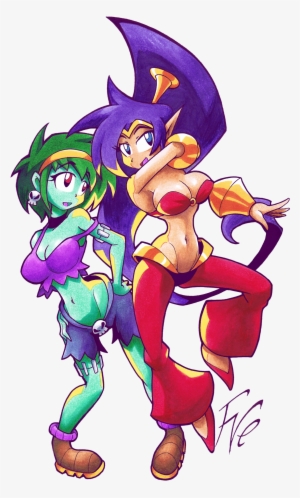 Fanart Of Shantae And Rottytops, From “half Genie Hero“ - Shantae Half Genie Fanart #1566548