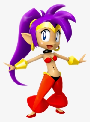Png - Shantae 3d Model #1566925