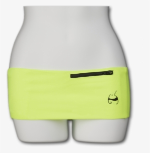 Neon Yellow Fanny Pack - Zipper #1567570