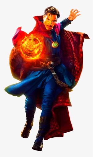 Doctor Strange Transparent In Action By Siddharthsidmo2 - Doctor Strange Coloring Book #1567718