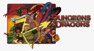 Dungeons & Dragons Tv Show Image With Logo And Character - Dungeons And Dragons Tv Serie #1568180