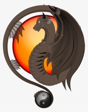 Chinese Dragon Dungeons & Dragons Miniatures Game Computer - Curled Dragon #1568390