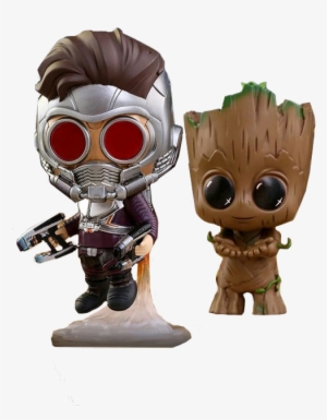 Gotg2 Star Lord Groot Cosbaby Set #1568743