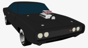 Dom's 1970 Dodge Charger R/t By Artthriller94 - Fast And Furious Car Vector #1569149
