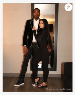 Nicki Minaj Et Son Chéri Meek Mill Au Mois De Novembre - Checkpoint Flat Mule Louis Vuitton #1569440