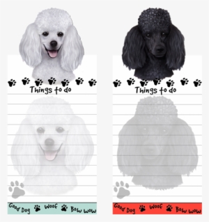 Poodle Note Pads - Es Pets Absorbent Stoneware Car Cup Holder Coaster, #1569658