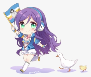 Anime Girl, Beautiful, And Chibi Image - Love Live Nozomi Chibi #1569716