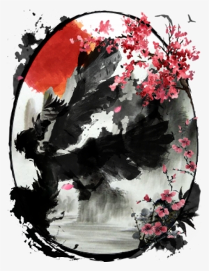 Youreindanger Server - Cherry Blossom Tree Drawing Watercolor Painting #1569717