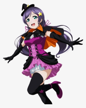 Clipart Freeuse Stock School Idol Tomodachi Cards Album - Nozomi Tojo Halloween #1569825
