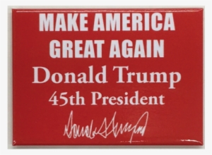 Trump Make America Great Again Kitchen Refrigerator #1570171