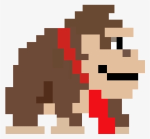 Super Mario Maker - 8 Bit Donkey Kong Png #1570304