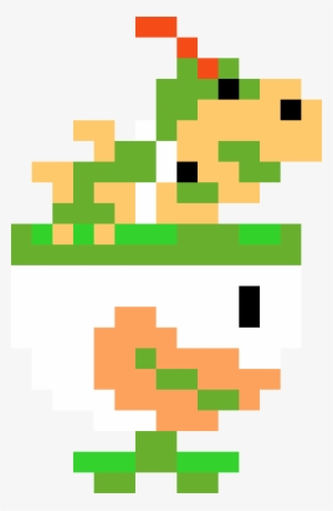 Donkey Kong Jr Mario Sprite - Bowser Jr Amiibo Super Mario Maker #1570951