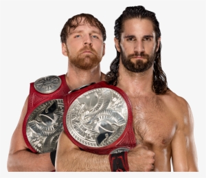 Seth And Dean's Championship Picture From Wwe - Dean Ambrose Seth Rollins Png #1571266