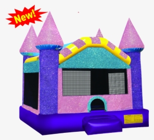 Dazzling Castle Bounce House - Folding Electric Treadmill Motorized Running Machine #1571420