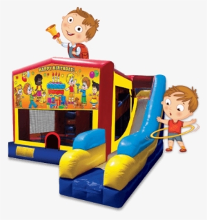 No Img - Bounce Buy Module Combo 7 Bouncer Slide #1571686