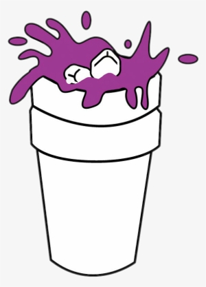 Report Abuse - Purple Drank Art Png #1572800
