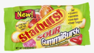 Starburst Gummibursts Gummies, Liquid Filled, Sour, #1572937