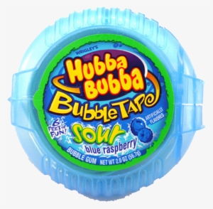Hubba Bubba Sour Blue Raspberry Bubble Tape Bubble - Blue Raspberry Bubble Tape #1573167