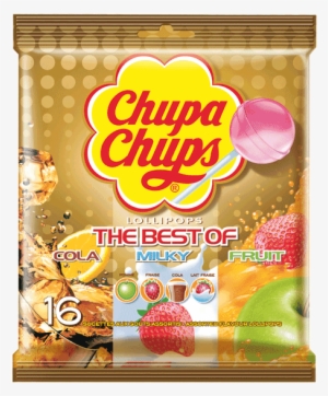 Chupa Chups The Best Of Cream Cola Fruit Lollipops - Chupa Chups The Best #1573292