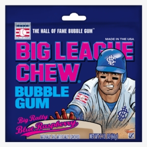 Big Rally Blue Raspberry - Big League Chew Blue Raspberry #1573422